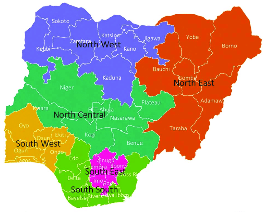 Nigerian Map